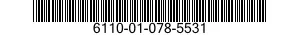 6110-01-078-5531  6110010785531 010785531
