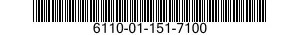 6110-01-151-7100 STARTER,MOTOR 6110011517100 011517100