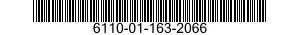 6110-01-163-2066  6110011632066 011632066