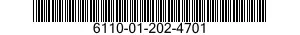 6110-01-202-4701  6110012024701 012024701