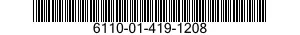 6110-01-419-1208 DETECTOR,LIGHT INTENSITY 6110014191208 014191208