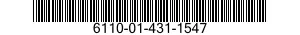 6110-01-431-1547  6110014311547 014311547
