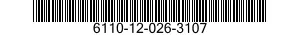 6110-12-026-3107  6110120263107 120263107