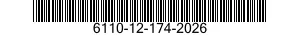 6110-12-174-2026 PROTECTOR,THERMAL-OVERLOAD,ELECTRICAL MOTOR 6110121742026 121742026
