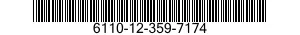 6110-12-359-7174 GOVERNOR,MOTOR 6110123597174 123597174