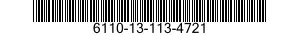 6110-13-113-4721 DISTRIBUTION BOX 6110131134721 131134721