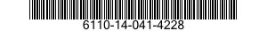 6110-14-041-4228 STARTER,MOTOR 6110140414228 140414228