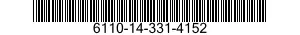 6110-14-331-4152  6110143314152 143314152