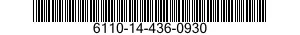 6110-14-436-0930 CONTACT SET,MOTOR STARTER 6110144360930 144360930
