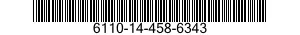 6110-14-458-6343 COMMANDE MOTRICE 6110144586343 144586343