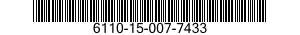 6110-15-007-7433 PANEL,POWER DISTRIBUTION 6110150077433 150077433