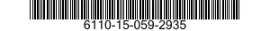 6110-15-059-2935 REGULATOR,VOLTAGE 6110150592935 150592935