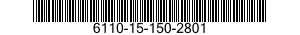 6110-15-150-2801 CONSOLE,POWER DISTRIBUTION 6110151502801 151502801