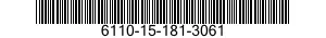 6110-15-181-3061 CONTACTOR,MAGNETIC 6110151813061 151813061