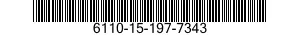 6110-15-197-7343 CONSOLE,POWER DISTRIBUTION 6110151977343 151977343