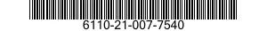 6110-21-007-7540  6110210077540 210077540