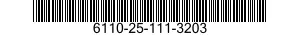 6110-25-111-3203  6110251113203 251113203