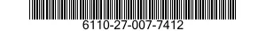 6110-27-007-7412 CONTACTOR,MAGNETIC 6110270077412 270077412