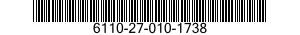 6110-27-010-1738 VOLTAGE REGULATOR SUBASSEMBLY 6110270101738 270101738