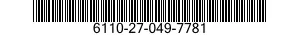 6110-27-049-7781 CONTACTOR,MAGNETIC 6110270497781 270497781