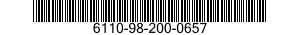 6110-98-200-0657  6110982000657 982000657