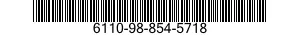 6110-98-854-5718  6110988545718 988545718