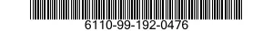 6110-99-192-0476  6110991920476 991920476