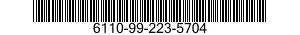 6110-99-223-5704  6110992235704 992235704