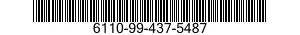 6110-99-437-5487  6110994375487 994375487