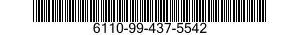 6110-99-437-5542  6110994375542 994375542