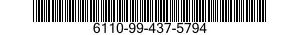 6110-99-437-5794  6110994375794 994375794