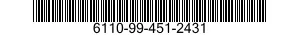 6110-99-451-2431  6110994512431 994512431