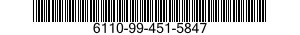 6110-99-451-5847  6110994515847 994515847