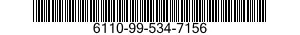 6110-99-534-7156  6110995347156 995347156