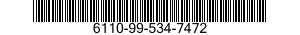 6110-99-534-7472  6110995347472 995347472