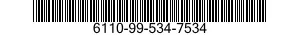6110-99-534-7534  6110995347534 995347534