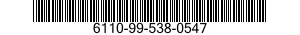 6110-99-538-0547  6110995380547 995380547