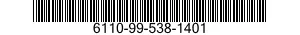 6110-99-538-1401  6110995381401 995381401