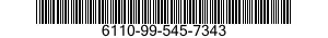 6110-99-545-7343  6110995457343 995457343