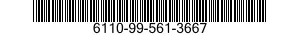 6110-99-561-3667  6110995613667 995613667