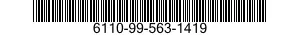 6110-99-563-1419  6110995631419 995631419