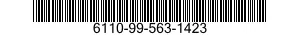 6110-99-563-1423  6110995631423 995631423