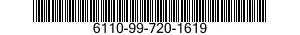 6110-99-720-1619  6110997201619 997201619