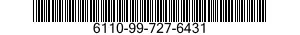 6110-99-727-6431 RESISTOR,FIXED,WIRE WOUND 6110997276431 997276431
