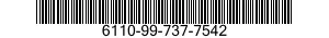 6110-99-737-7542 VOLTAGE REGULATOR S 6110997377542 997377542