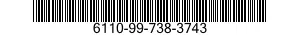 6110-99-738-3743  6110997383743 997383743