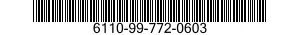 6110-99-772-0603  6110997720603 997720603