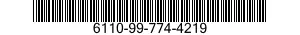6110-99-774-4219  6110997744219 997744219