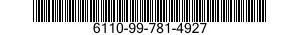 6110-99-781-4927  6110997814927 997814927