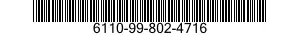 6110-99-802-4716  6110998024716 998024716